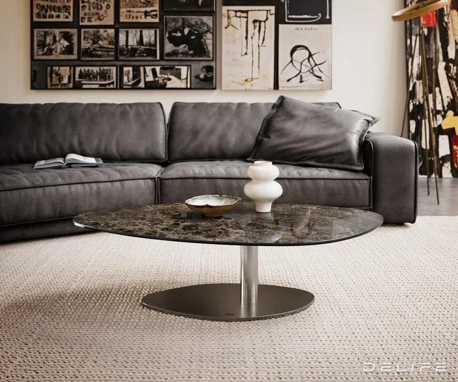 Klub stolić Edge 140x76cm, Materijal: Keramika Emperador - Čakovec