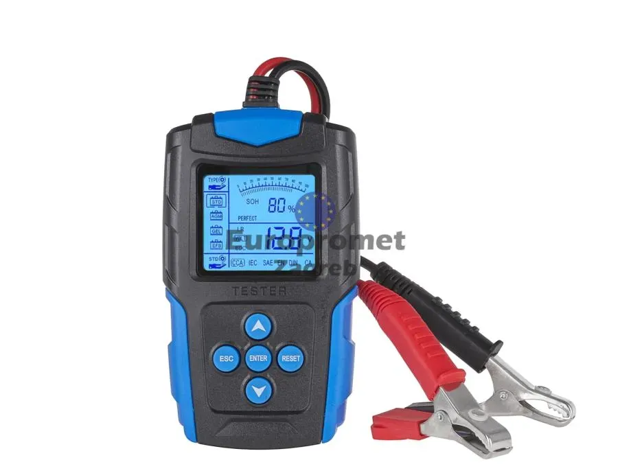 tester akumulatora 12/ 24v 3ah-200ah lcd - slika 6