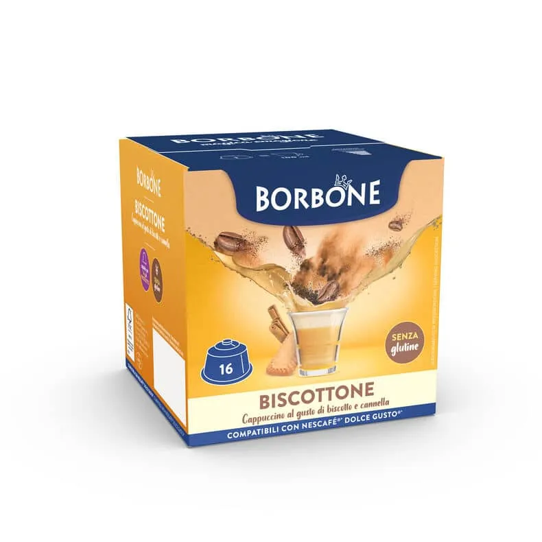 Borbone BISCOTTONE instant napitak s okusom cappuccina od keksa - Zagreb