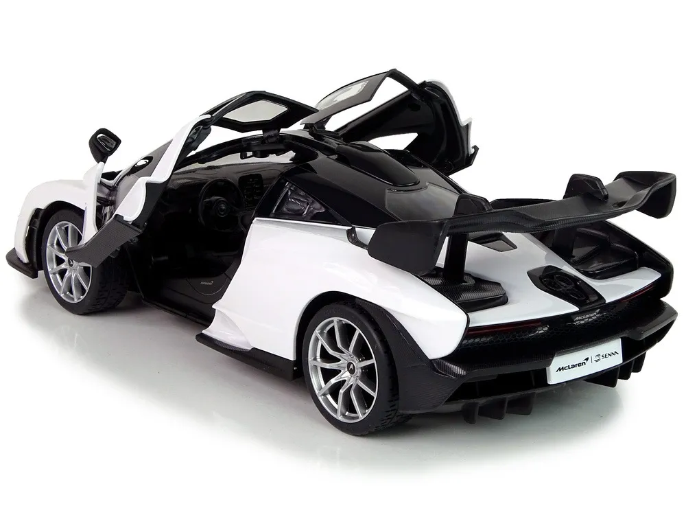 auto na daljinsko upravljanje mclaren senna rastar 1:14 - bijeli - slika 3