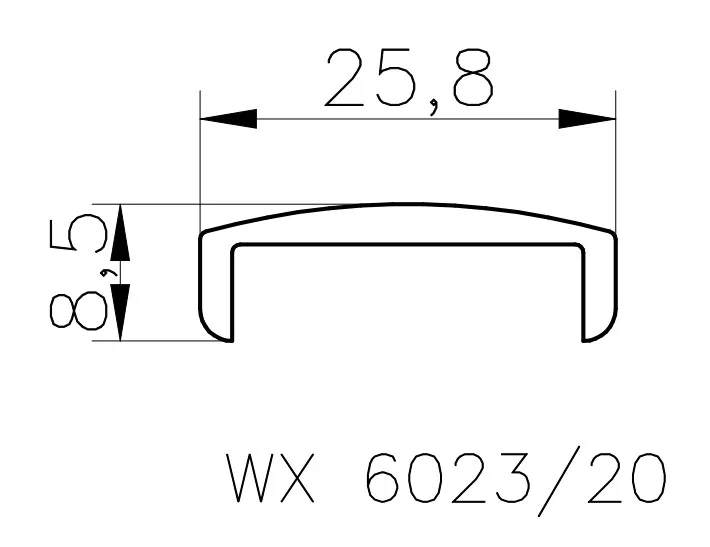 aluminjski rukohvat - montaža sa silikonom bv 6023 - slika 5