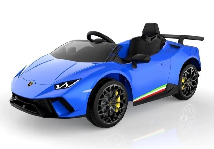 licencirani auto na akumulator lamborghini huracan 4x4 - plavi - slika 3