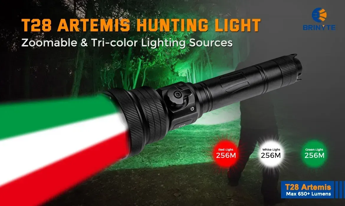 svjetiljka za lov brinyte t28 artemis - slika 11