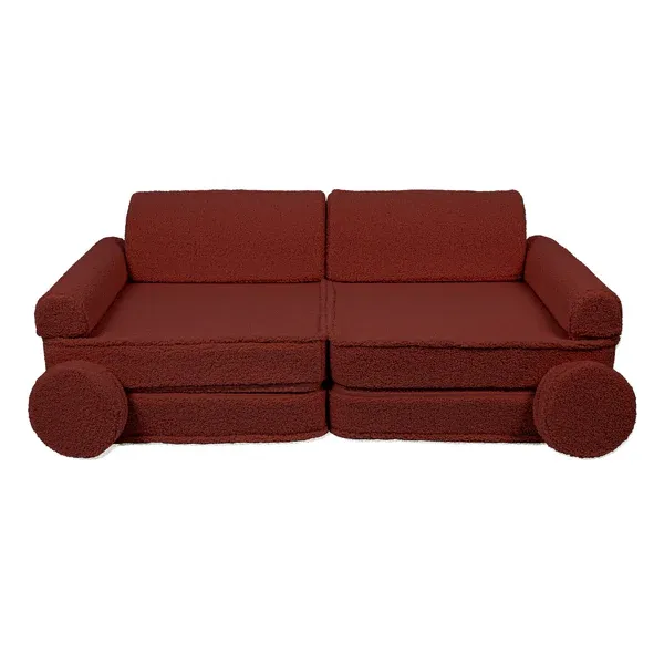 Velika modularna sofa za djecu - Premium Smeđa - Zagreb
