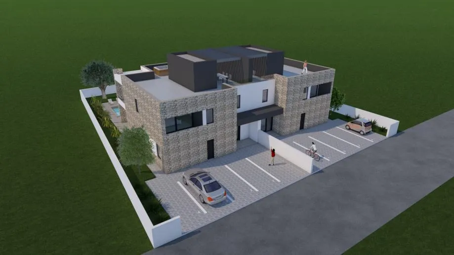 vrsi, zukve, kuća s bazenom (319m2), 300 metara do mora, novogradnja! - slika 10