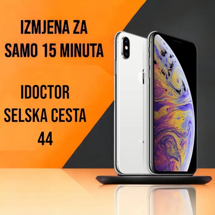 iPhone Xs ekran (lcd + staklo) - iDoctor - Selska cesta 44 - Zagreb