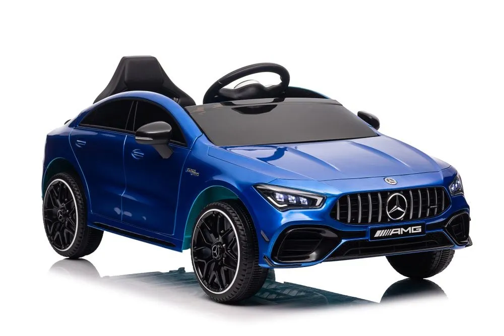 licencirani auto na akumulator mercedes cla 45s amg 4×4 – plavi - slika 8