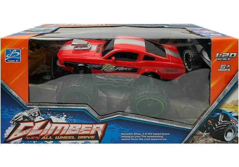 auto na daljinsko upravljanje off-road r/c high - crveni - slika 7