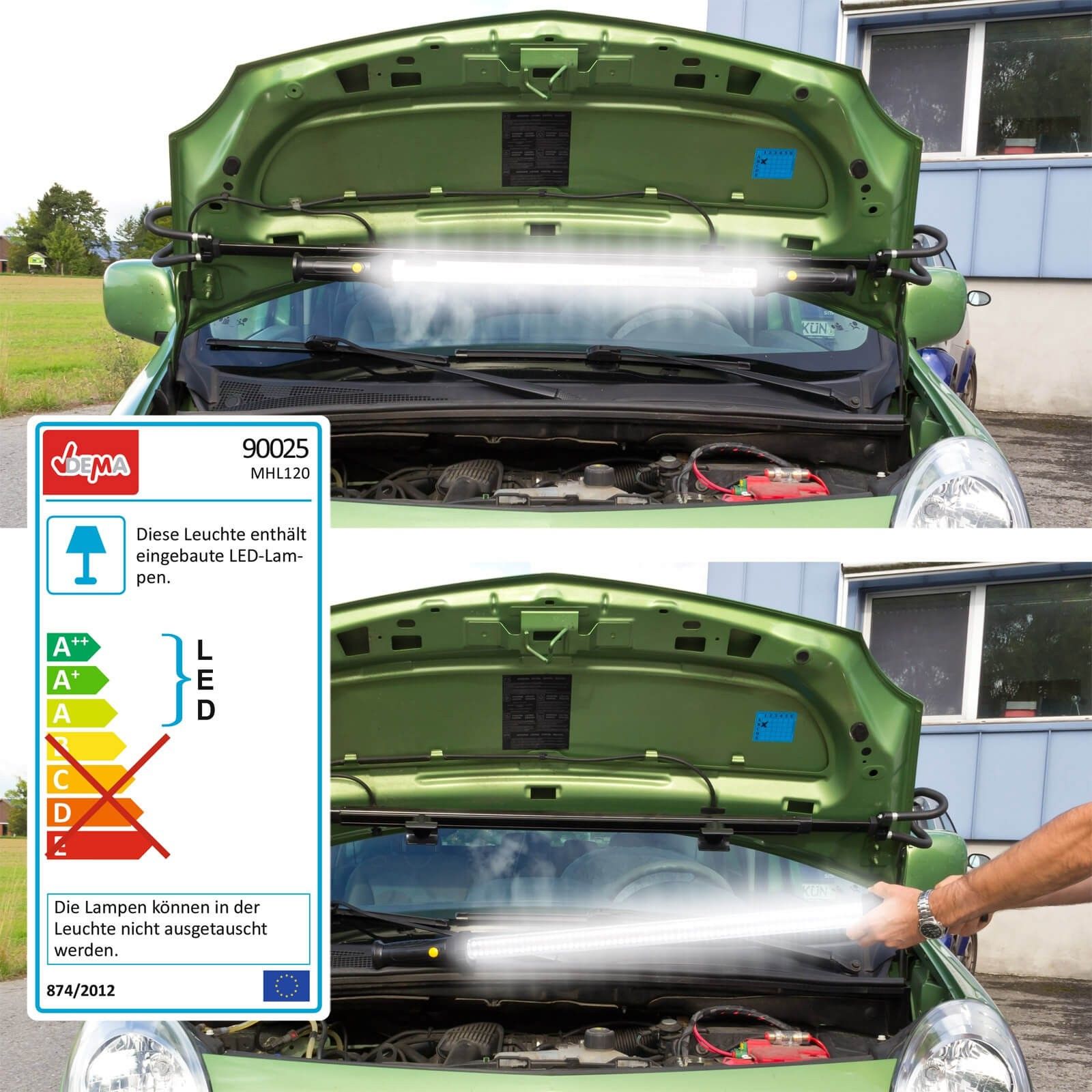 Svjetiljka za auto mehaniku lampa AKU - Samobor