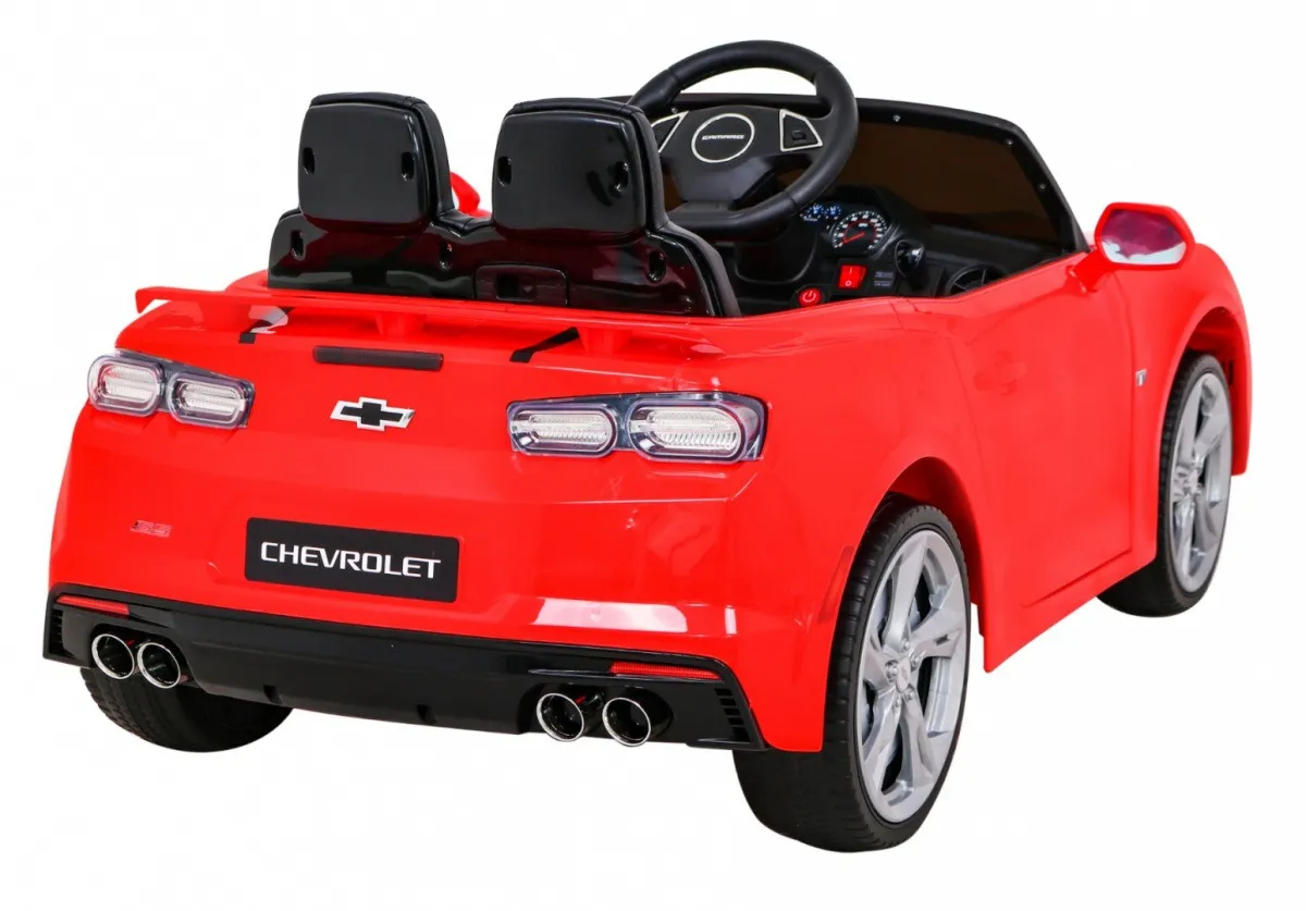 licencirani auto na akumulator chevrolet camaro 2ss - crveni - slika 7