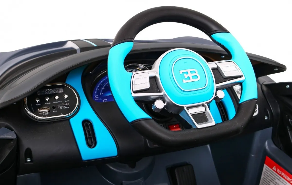 licencirani auto na akumulator bugatti divo - sivi - slika 3