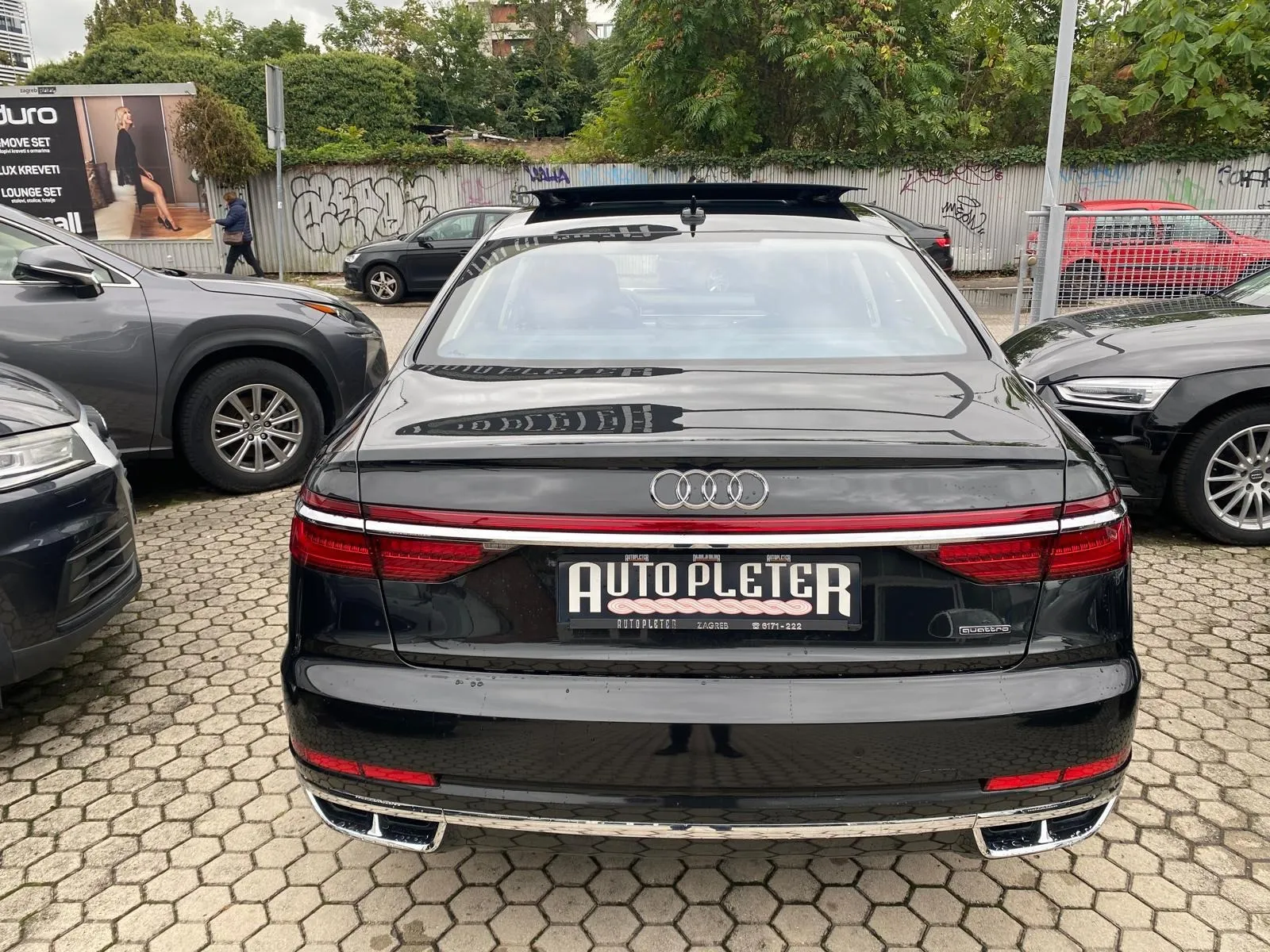 audi a8 50 tdi quattro, matrix, kamera, panorama,koža, garancija!!! - slika 8
