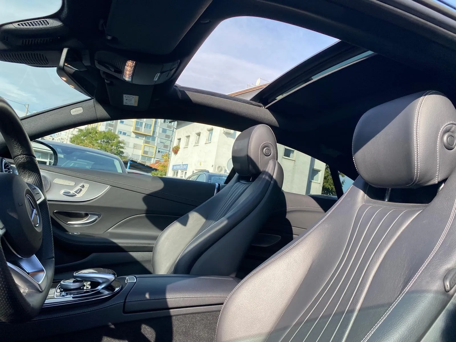 mercedes-benz e220d coupe amg-line 4matic, panorama, 4xgarancija - slika 18