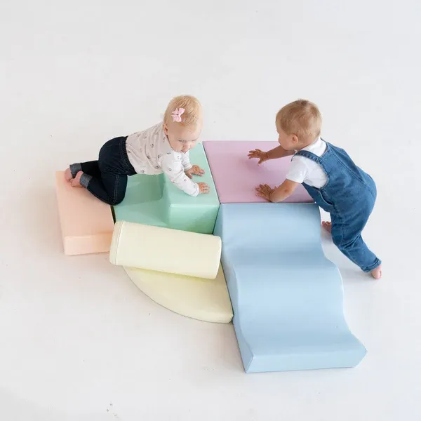 set od 6 pjenastih blokova soft play - svijetlo pastelna boja explorer - slika 18