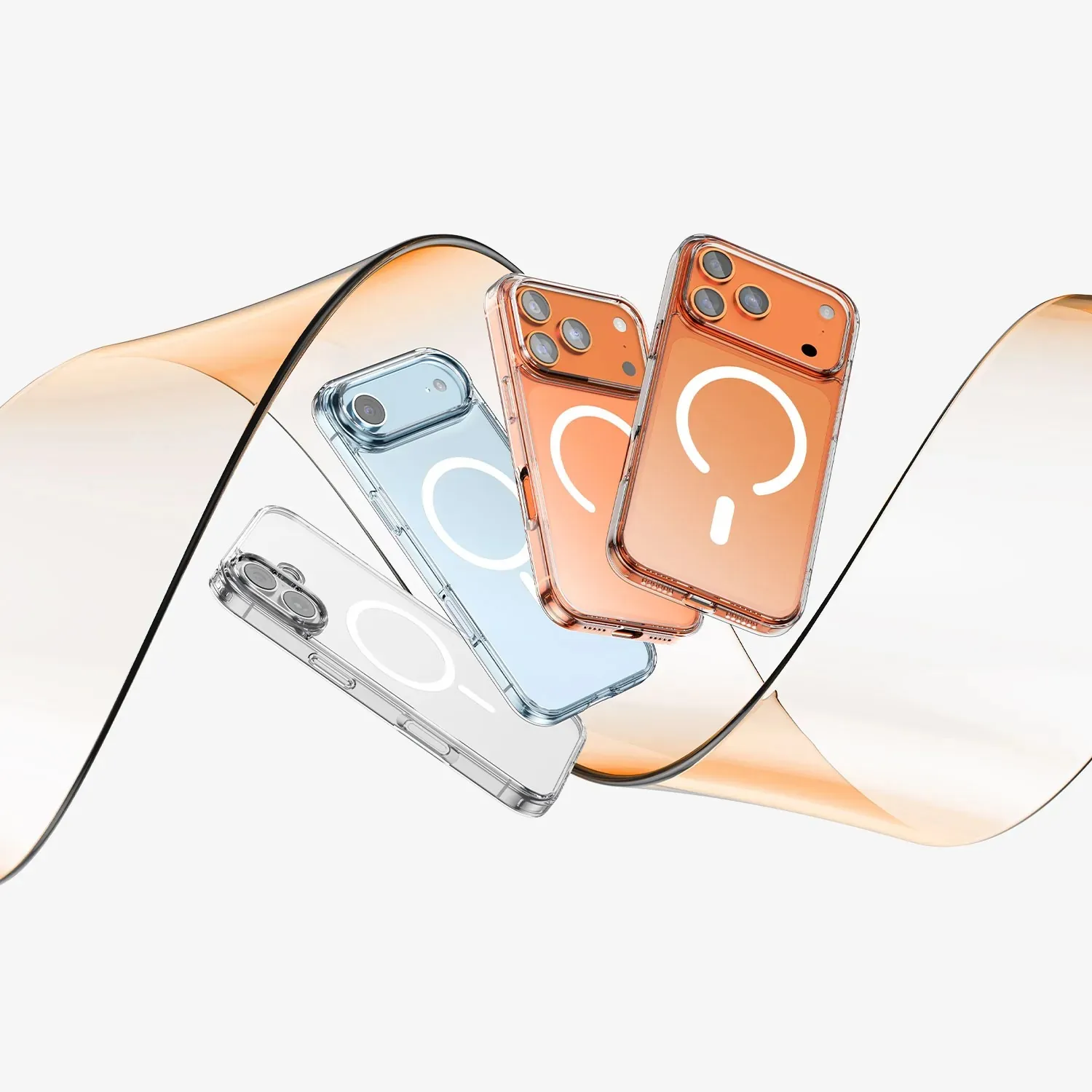 bwoo prozirna magnetska zaštitna maska za iphone 17 - slika 3