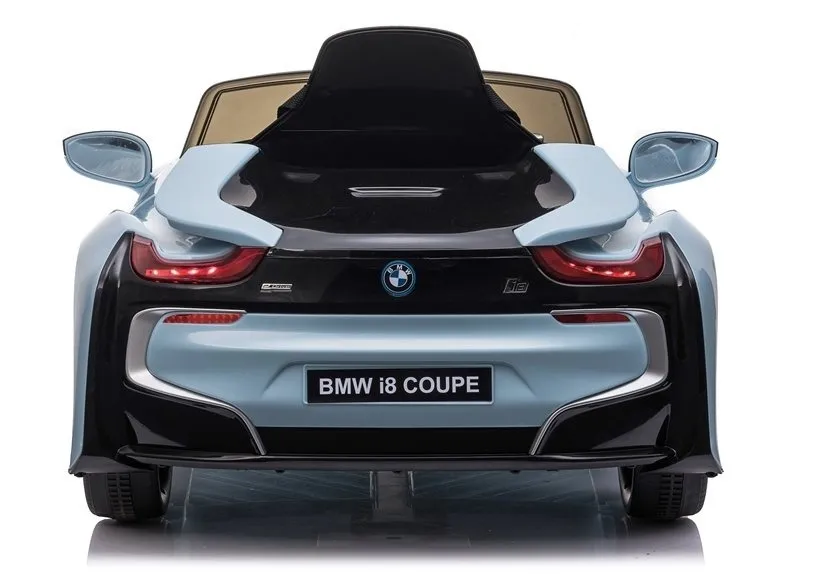 licencirani auto na akumulator bmw i8 – svijetlo plavi - slika 6
