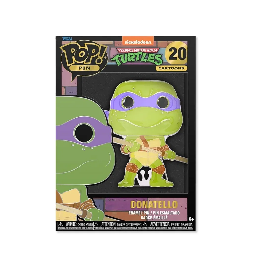 Funko Pop! Pin: Teenage Mutant Ninja Turtles – Donatello #20 - Zagreb
