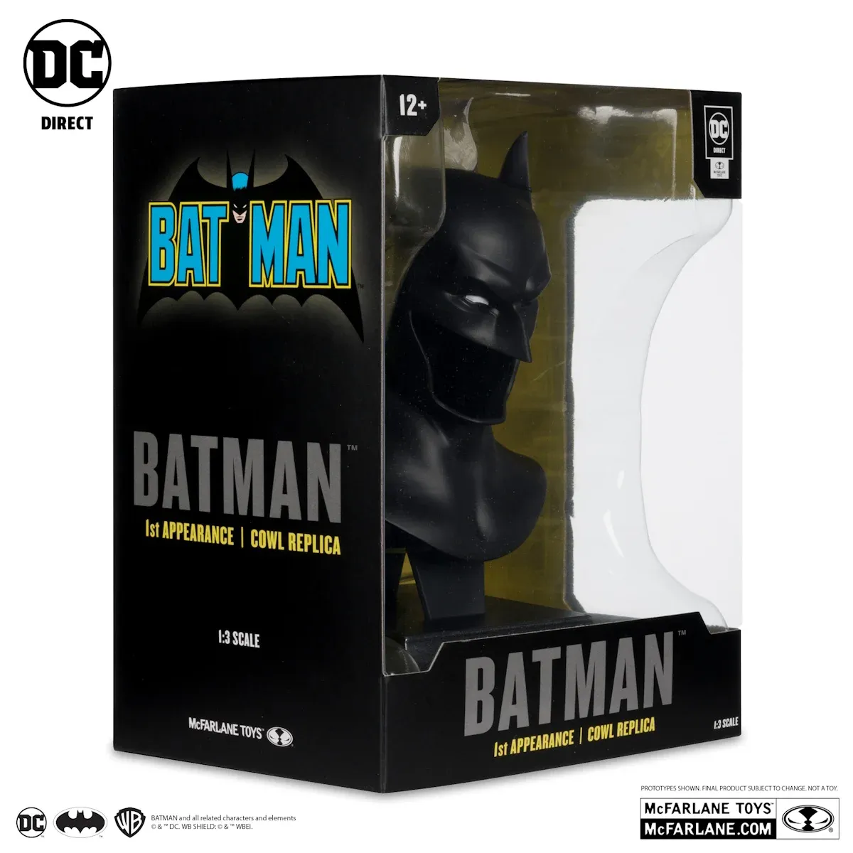 mcfarlane dc direct – batman (1st appearance) cowl replica - slika 7
