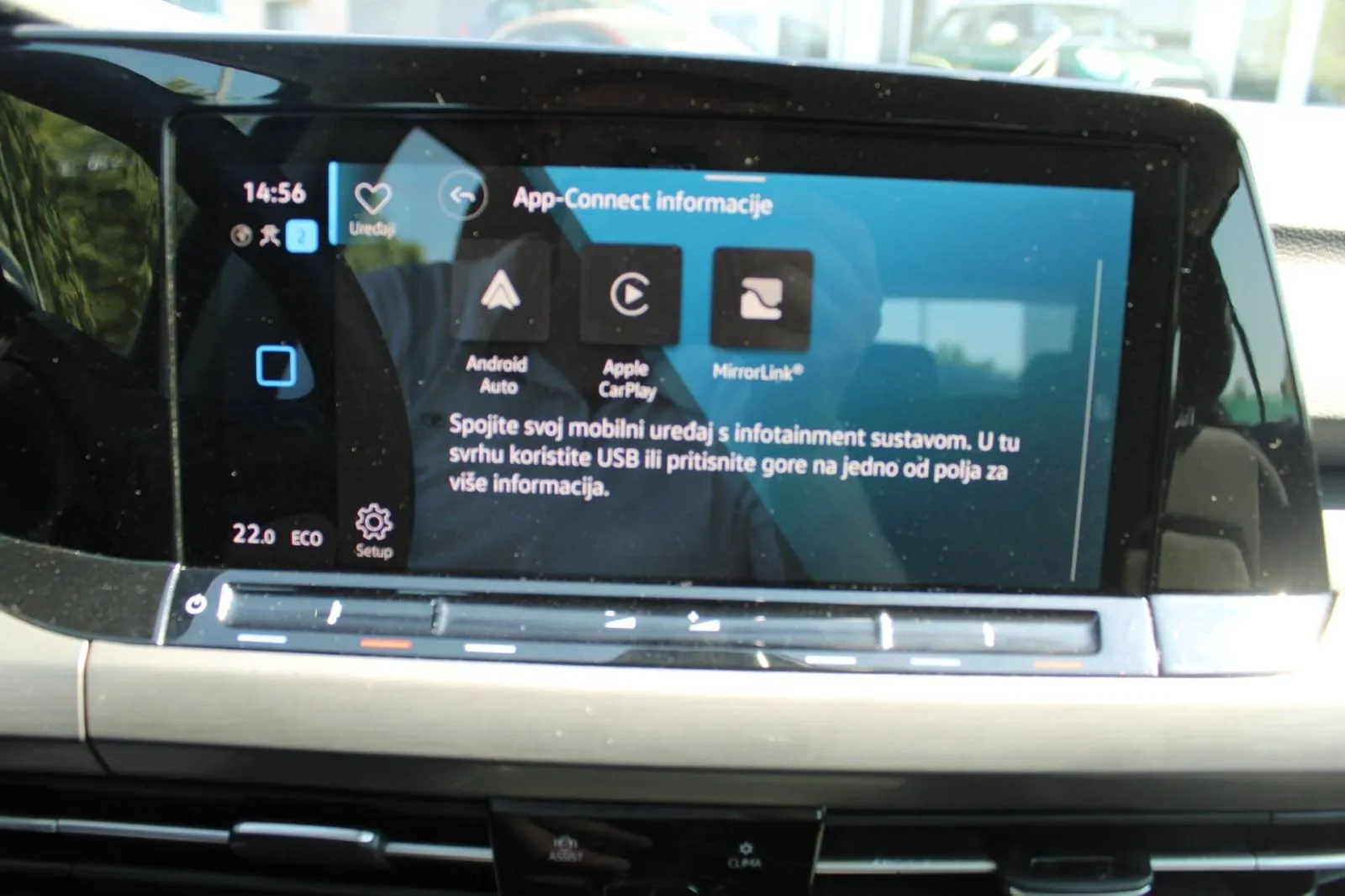 vw golf viii 1.4 e-hybrid dsg style *led, navigacija, kamera* - slika 9