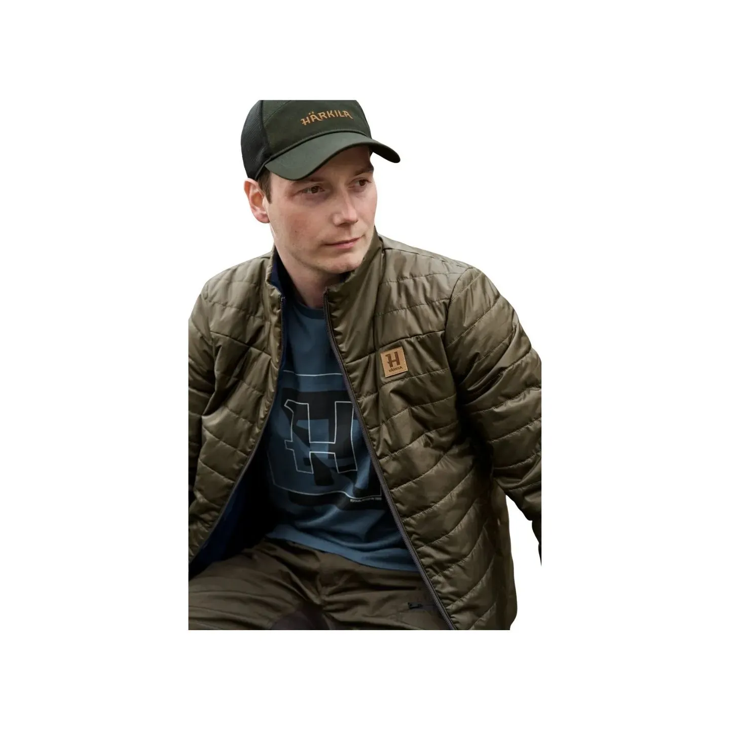 harkila kalix hsp dvostrana jakna zelena/plava - slika 3