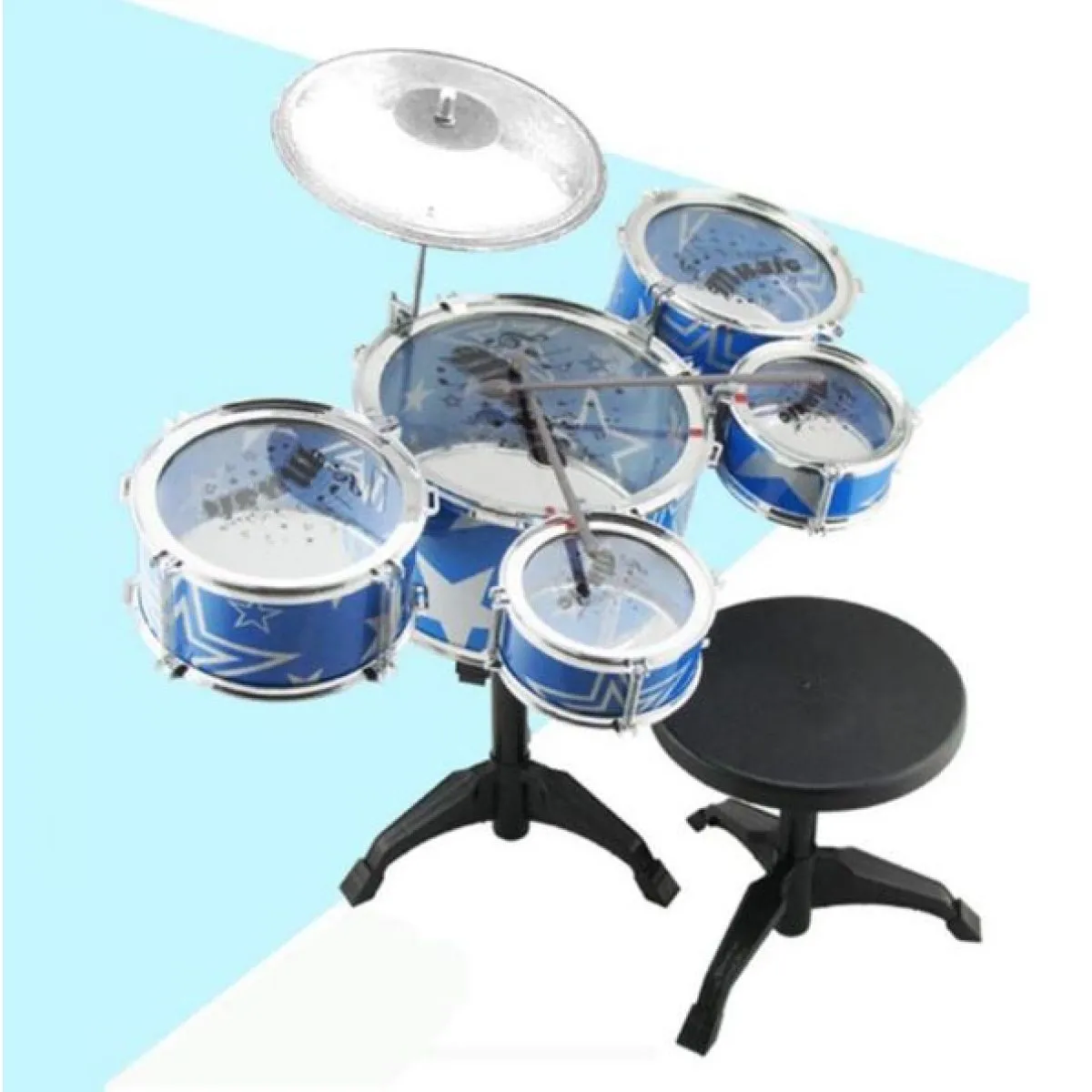 dječji bubnjevi- set 6 u 1 - slika 3
