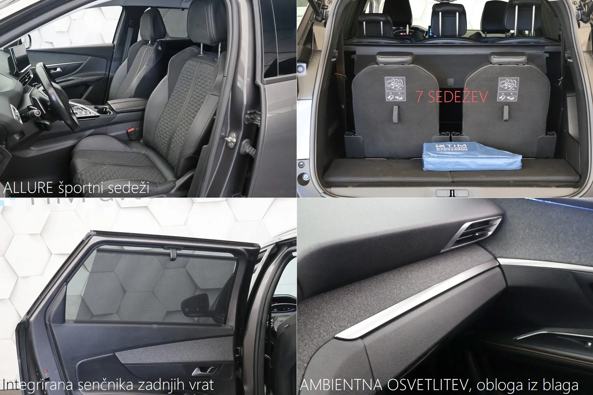 peugeot 5008 2.0 bluehdi allure pack road trip icockpit acc navi 7sjed - slika 17