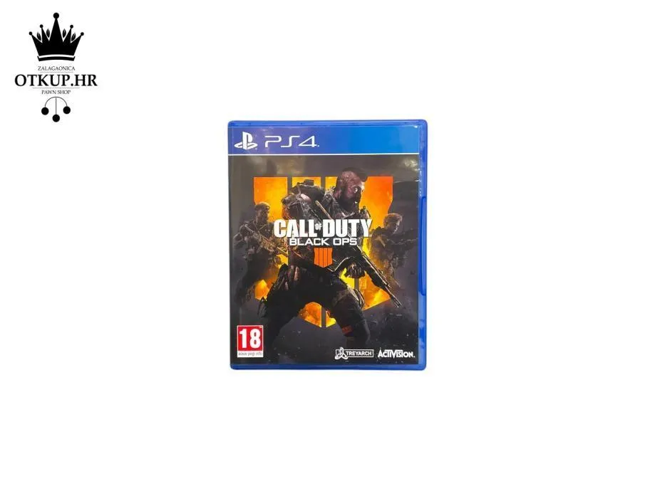 Ps4 Igra Call Of Duty Black Ops 4 / R1, Rate! - Zagreb