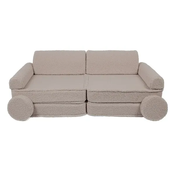 Velika modularna sofa za djecu - Premium Bearly, svijetlosiva - Zagreb