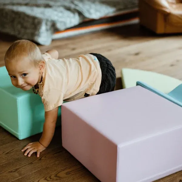set od 6 pjenastih blokova soft play - svijetlo pastelna boja explorer - slika 9
