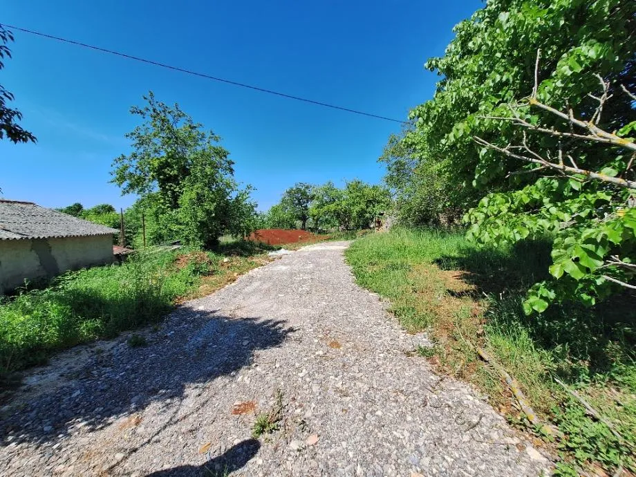 istra, okolica barbana, građ. zemljište 1000 m2 sa dva ucrtana objekta - slika 3