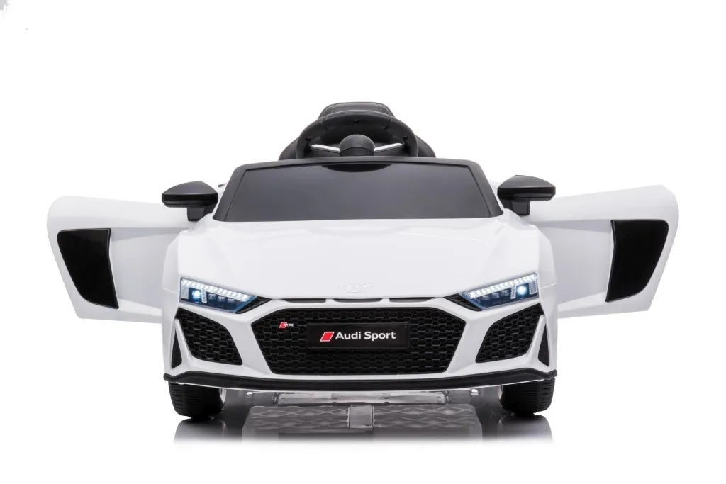 licencirani auto na akumulator audi r8 lift a300 - bijeli - slika 9