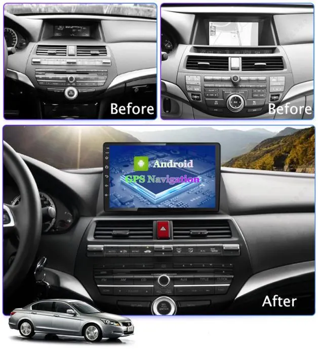 honda accord 2din original radio multimedija navigacija gps android - slika 10