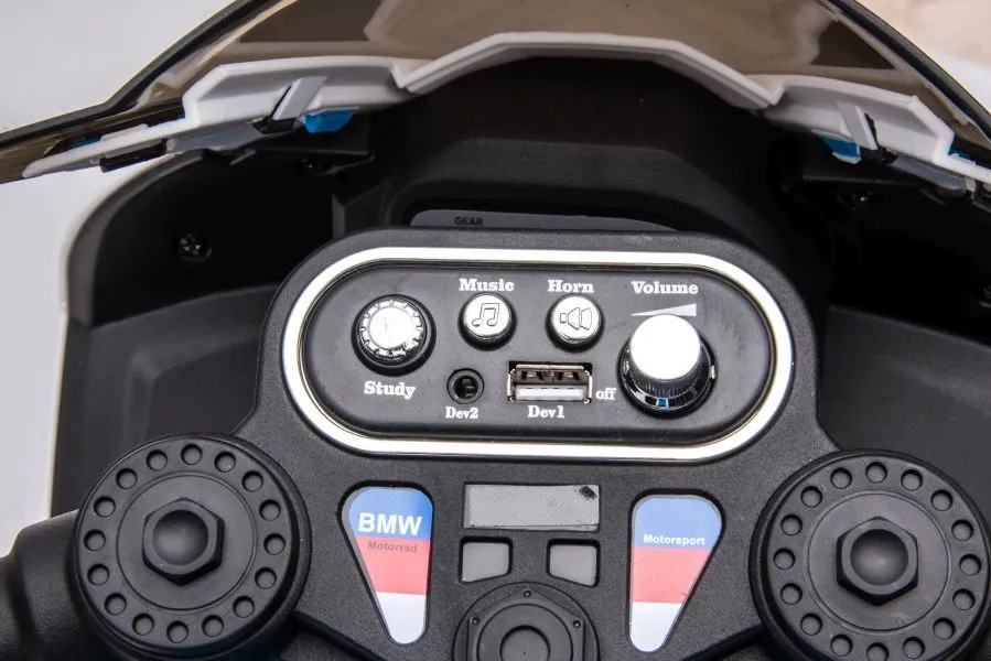 licencirani motor na akumulator bmw hp4 – bijeli - slika 6