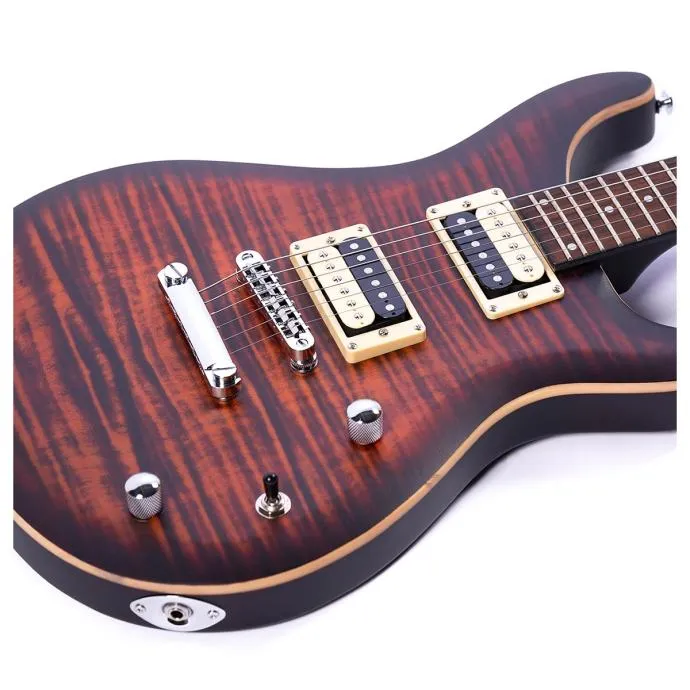 volgoa vlmys-05 purple, red ili vs električna gitara - slika 9