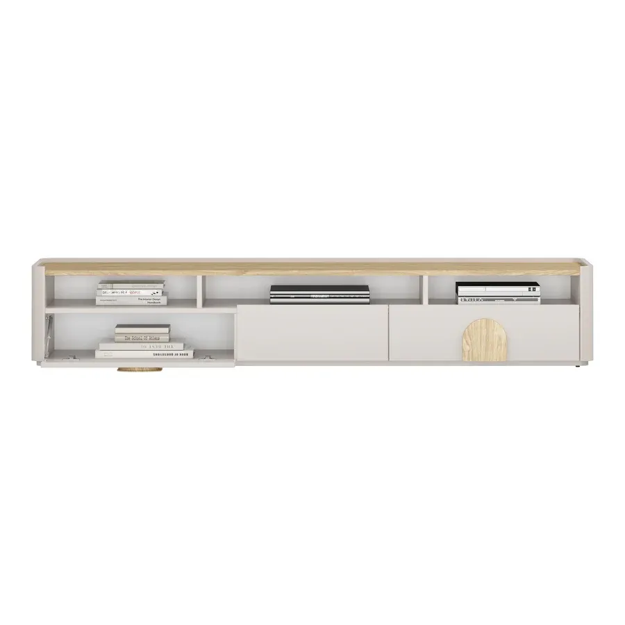 tv komoda amilio 200 cm, materijal: mdf - slika 6