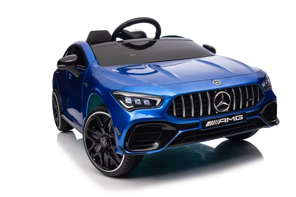licencirani auto na akumulator mercedes cla 45s amg 4×4 – plavi - slika 12