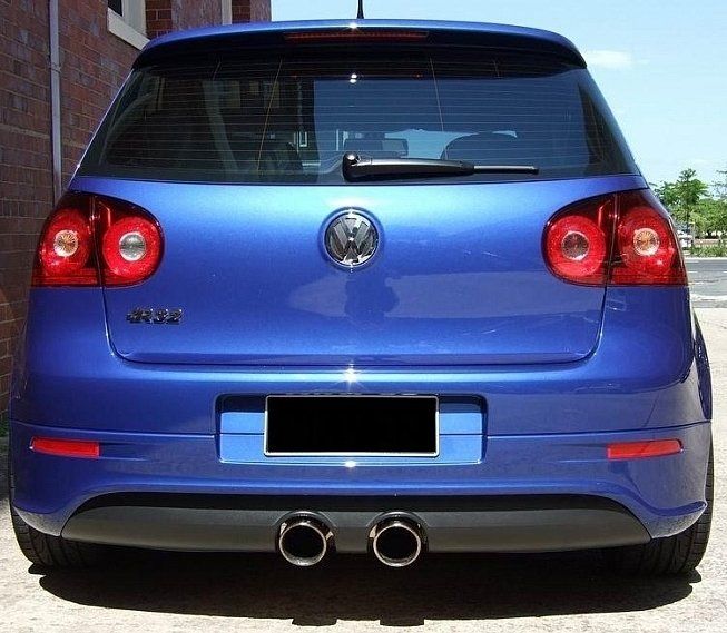 auspuh i difuzor za vw golf 5-6-7 - gti - r32- r20 dizajn- top izgled - slika 2
