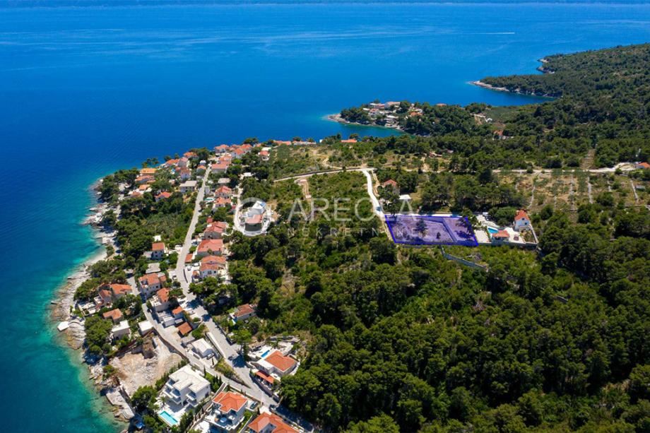 brač, selca (puntinak) - građevinsko zemljište, 1761m2 - 150m od mora! - slika 5