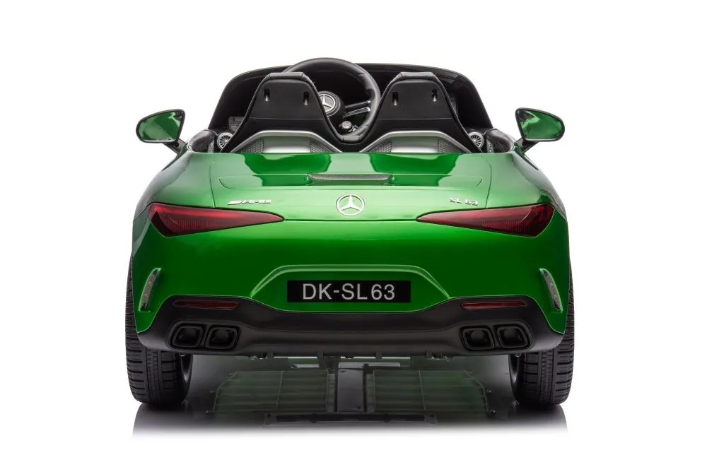 licencirani auto na akumulator mercedes amg sl63 - zeleni/lakirani - slika 12