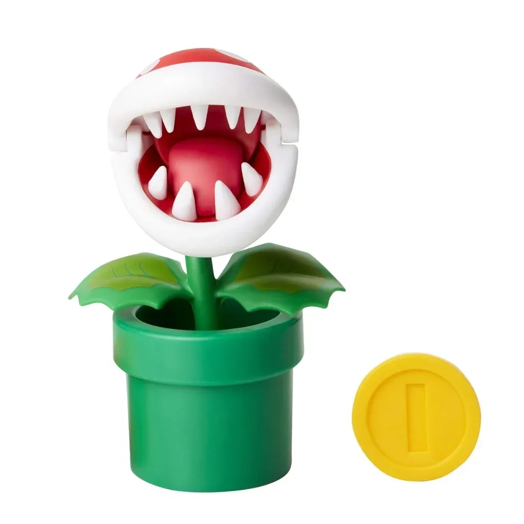 super mario bros – piranha plant figurica, 10cm - slika 3
