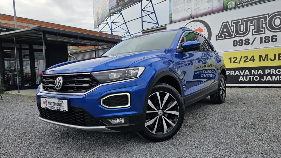 vw t-roc 1,0 tsi,fuul led,climatronic,pdc,gr.sjedala,alu 17,tempomat - slika 2