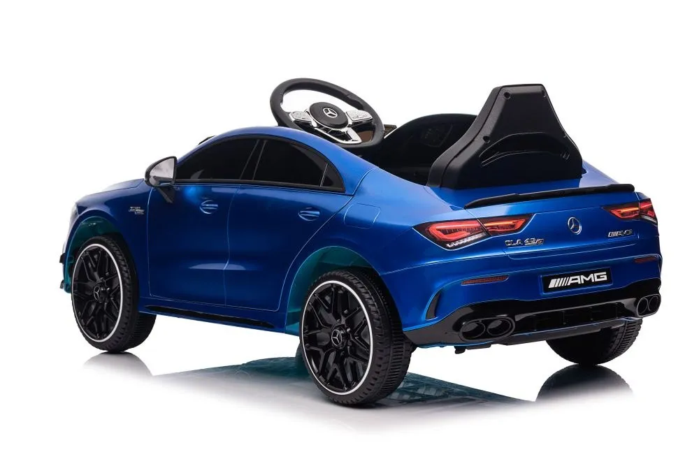 licencirani auto na akumulator mercedes cla 45s amg 4×4 – plavi - slika 5