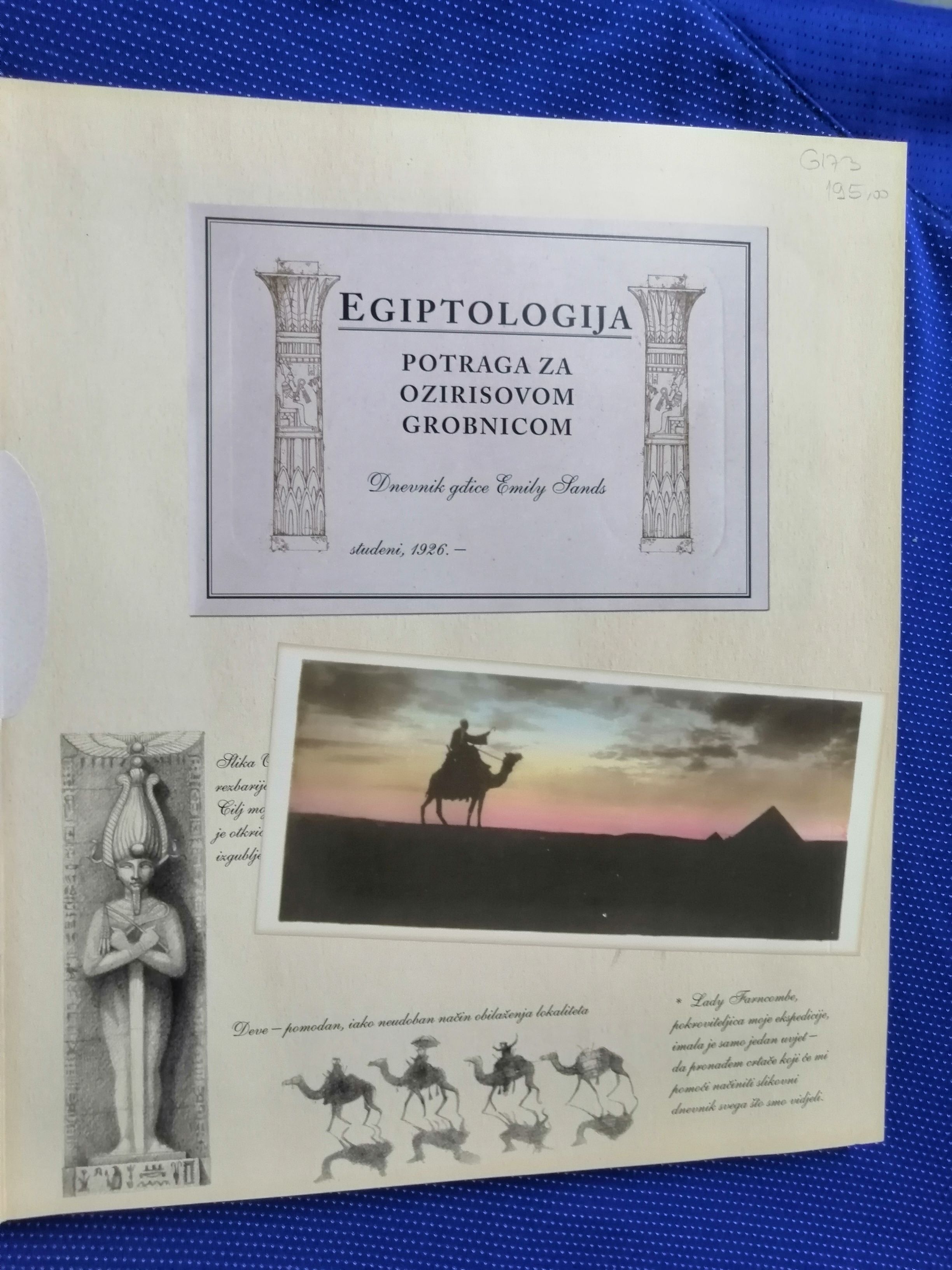 lady hestia evans – egiptologija : potraga za ozirisovom grobnicom - slika 2
