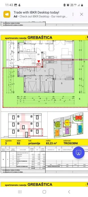 !!stan p1: grebaštica, 122.00 m2, novogradnja (prodaja) - slika 13