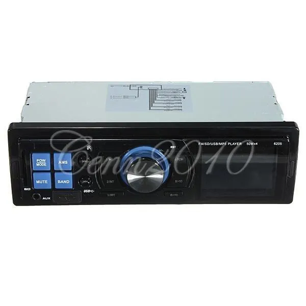 auto radio mp3, usb, sd kartica, aux + daljinski upravljač - slika 2