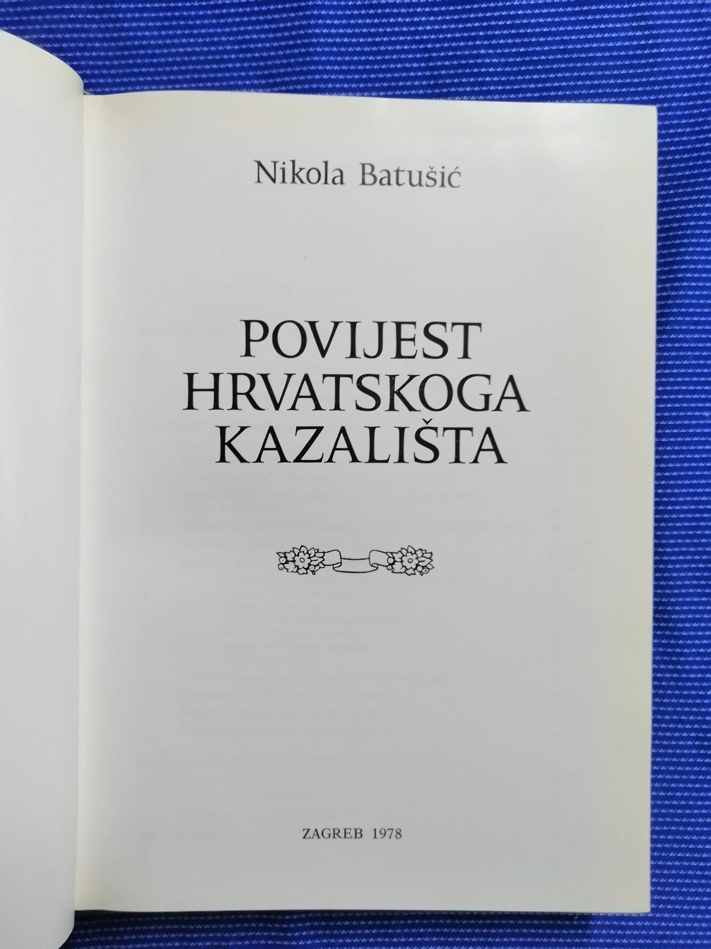 nikola batušić – povijest hrvatskoga kazališta - slika 2