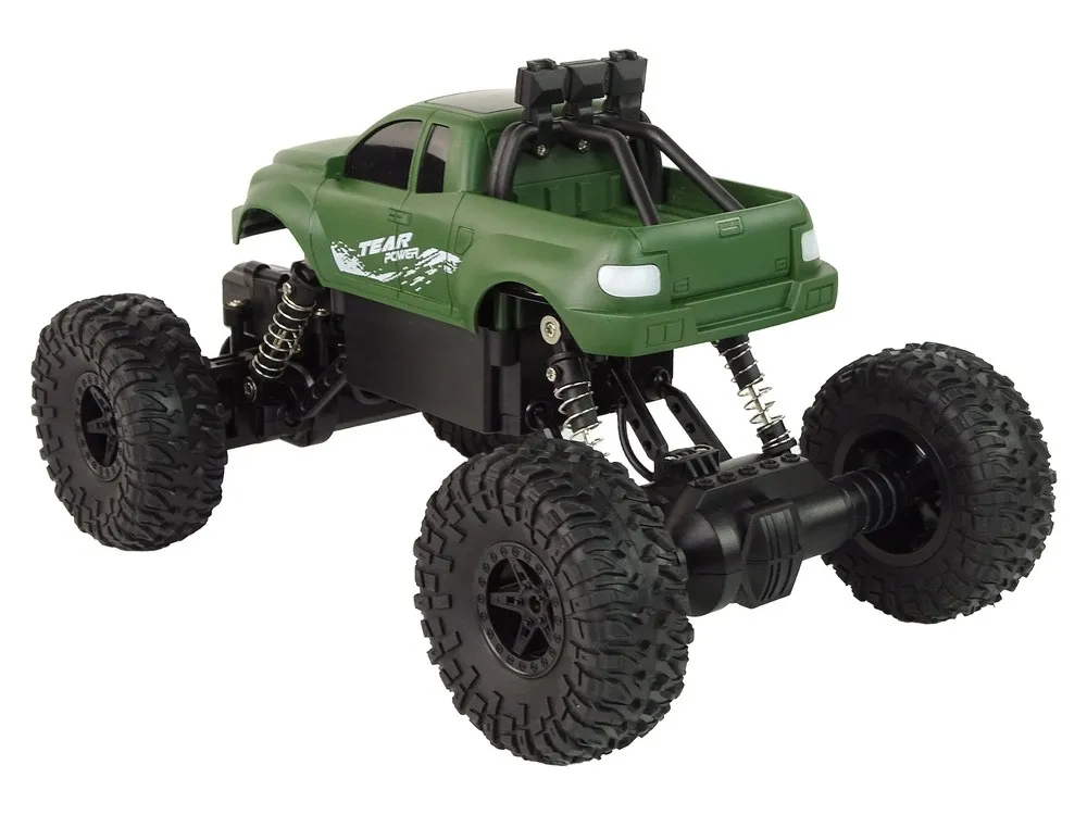 remote controlled car r/c 2.4 ghz 1:18 green - slika 3
