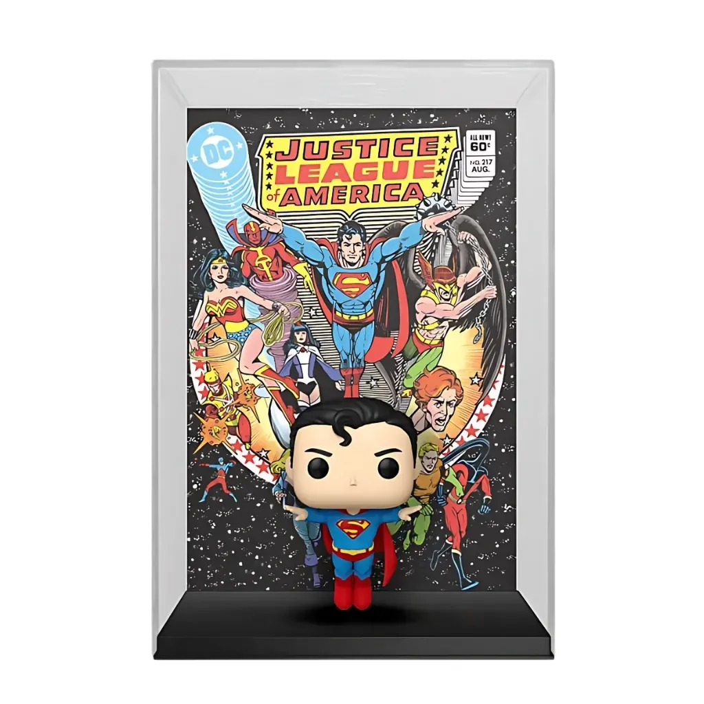 funko pop! comic cover: dc comics – superman (justice league) #19 - slika 2