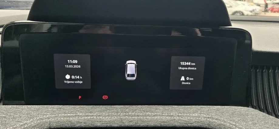 škoda superb combi 2,0 tdi dsg - 2025 - 15.000km - novo - reg 1 god !! - slika 14