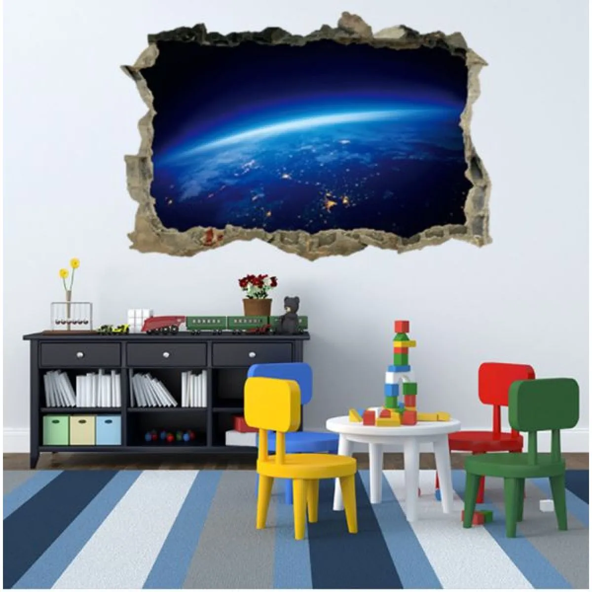 3d zidna naljepnica astronaut - slika 3